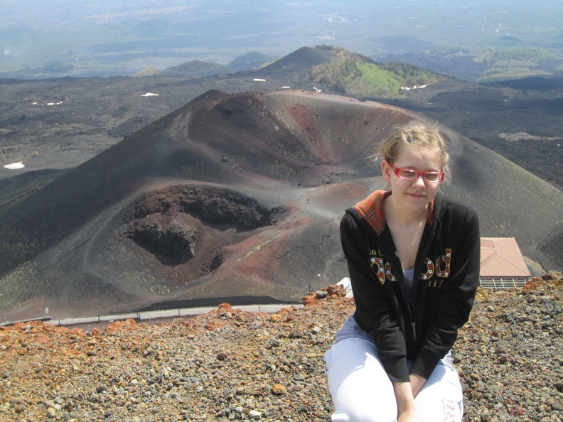 Etna down crater Kelly.JPG